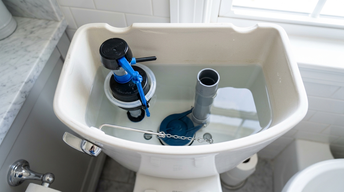 Licensed toilet repair, fill valve replacement, and flapper rebuild in Connecticut